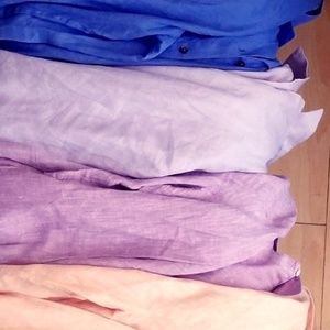 Linen Button Down NWT